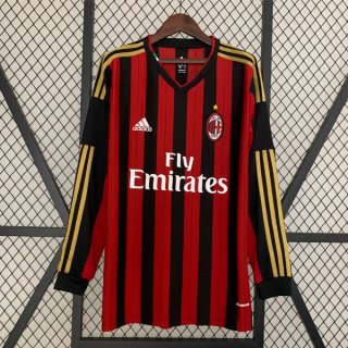 Thailande Maillot AC Milan Domicile ML Retro 2013 2014 Thailande Maillot AC Milan Domicile ML Retro 2013 2014