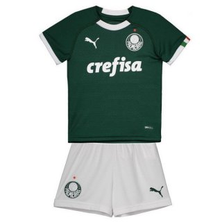 Maillot Palmeiras Domicile Enfant 2019 2020 Vert Pas Cher