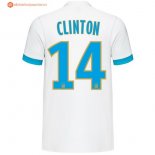 Maillot Marseille Domicile Clinton 2017 2018 Pas Cher