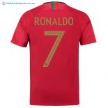 Maillot Portugal Domicile Ronaldo 2018 Rouge Pas Cher