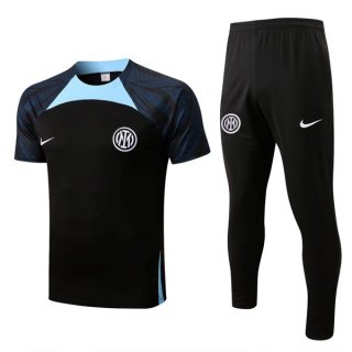 Maillot Inter Milan Ensemble Complet 2022 2023 Noir Maillot Inter Milan Ensemble Complet 2022 2023 Noir