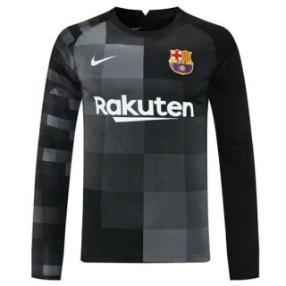 Thailande Maillot Barcelona Gardien ML 2021 2022 Noir Thailande Maillot Barcelona Gardien ML 2021 2022 Noir