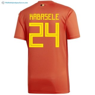 Maillot Belgica Domicile Kabasele 2018 Rouge Pas Cher Maillot Belgica Domicile Kabasele 2018 Rouge Pas Cher