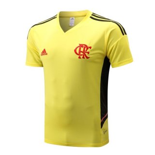 Maillot Entrenamien Flamengo 2022 2023 Jaune Maillot Entrenamien Flamengo 2022 2023 Jaune