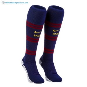 Chaussette Barcelona Domicile 2018 2019 Bleu Pas Cher