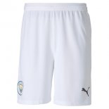 Pantalon Manchester City Domicile 2020 2021 Blanc Pas Cher