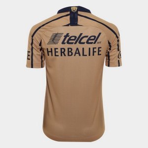 Maillot UNAM Pumas Exterieur 2018 2019 Jaune Pas Cher