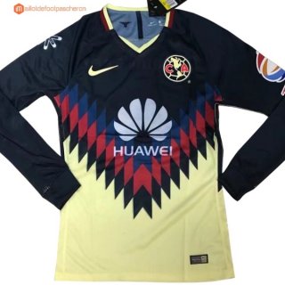 Maillot Club América Domicile ML 2017 2018 Pas Cher Maillot Club América Domicile ML 2017 2018 Pas Cher