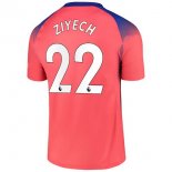 Maillot Chelsea NO.22 Ziyech Third 2020 2021 Orange Pas Cher