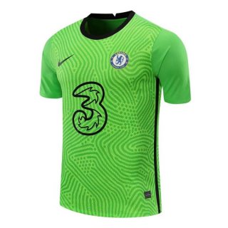 Thailande Maillot Chelsea Gardien 2020 2021 Vert Pas Cher Thailande Maillot Chelsea Gardien 2020 2021 Vert Pas Cher