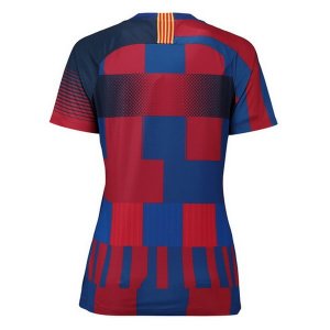 Maillot Barcelona Femme 20th Bleu Rouge Pas Cher