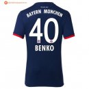 Maillot Bayern Munich Exterieur Benko 2017 2018 Pas Cher