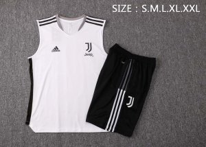 Maillot Juventus Sans Manches 2022 Blanc Noir