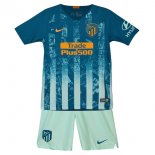 Maillot Atlético de Madrid Third Enfant 2018 2019 Bleu Pas Cher