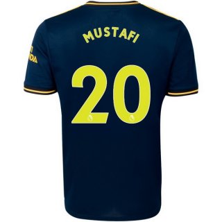 Maillot Arsenal NO.20 Mustafi Third 2019 2020 Bleu Pas Cher Maillot Arsenal NO.20 Mustafi Third 2019 2020 Bleu Pas Cher