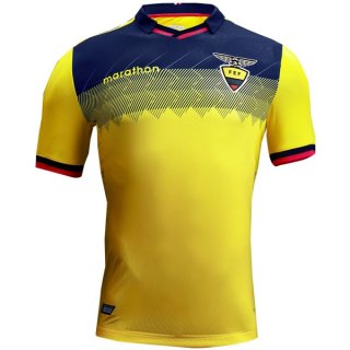 Maillot Équateur Domicile 2019 Jaune Pas Cher