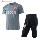 Entrainement AS Monaco Ensemble Complet 2017 2018 Gris Pas Cher