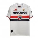 Maillot São Paulo Domicile Retro 1999 2000 Blanc Pas Cher