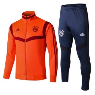 Survetement Bayern Munich 2019 2020 Orange Bleu Pas Cher