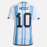 Thailande Maillot Argentine Domicile Messi 2022 2023