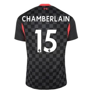 Maillot Liverpool NO.15 Chamberlain Third 2020 2021 Noir Pas Cher