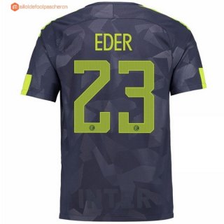 Maillot Inter Third Eder 2017 2018 Pas Cher Maillot Inter Third Eder 2017 2018 Pas Cher