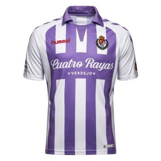 Maillot Real Valladolid Domicile 2018 2019 Purpura Pas Cher