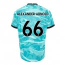 Maillot Liverpool NO.66 Arnold Exterieur 2020 2021 Bleu Pas Cher