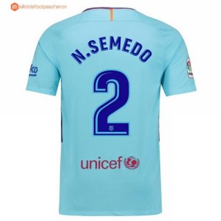 Maillot Barcelona Exterieur N.Semedo 2017 2018 Pas Cher