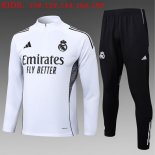 Enfant Sweatshirt Real Madrid 2025 2026 Blanc 9