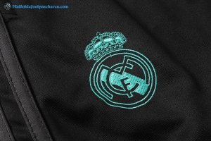 Entrainement Real Madrid Ensemble Complet 2017 2018 Blanc Noir Pas Cher