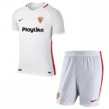 Maillot Séville Domicile Enfant 2018 2019 Blanc Pas Cher