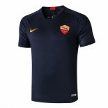 Entrainement AS Roma 2019 2020 Bleu Or Pas Cher