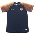 Maillot Entrainement Barcelona 2018 2019 Bleu Orange Pas Cher