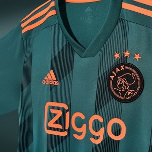 Maillot Ajax Exterieur 2019 2020 Vert Pas Cher