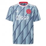 Thailande Maillot Ajax Exterieur 2020 2021 Bleu Pas Cher