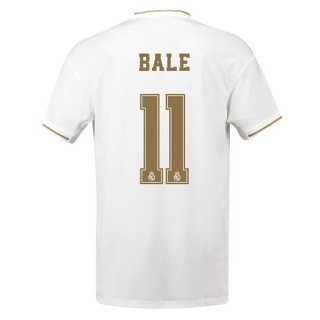 Maillot Real Madrid NO.11 Bale Domicile 2019 2020 Blanc Pas Cher