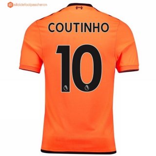 Maillot Liverpool Third Coutinho 2017 2018 Pas Cher