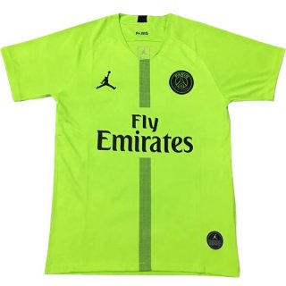 JORDAN Maillot Paris Saint Germain Gardien 2018 2019 Vert Pas Cher