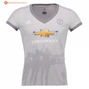 Maillot Manchester United Femme Third 2017 2018 Pas Cher