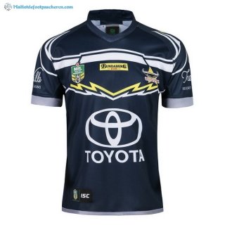 Maillot Rugby Cowboys Domicile 2018 Bleu Pas Cher