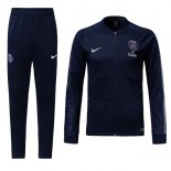 Survetement Enfant Paris Saint Germain 2018 2019 Bleu Marine Pas Cher