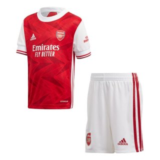 Maillot Arsenal Domicile Enfant 2020 2021 Rouge Pas Cher