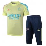 Maillot Entrainement Arsenal Ensemble Complet 2022 Jaune