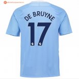 Maillot Manchester City Domicile De Bruyne 2017 2018 Pas Cher