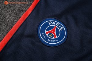 Survetement Paris Saint Germain 2017 2018 Rouge Pas Cher