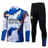 Sweatshirt Real Madrid 2025 2026 Bleu Blanc
