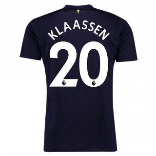 Maillot Everton Third Klaassen 2017 2018 Pas Cher