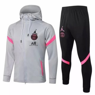 Sweat Shirt Capuche Paris Saint Germain 2021 2022 Gris Noir Pas Cher Sweat Shirt Capuche Paris Saint Germain 2021 2022 Gris Noir Pas Cher