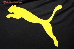 Survetement Borussia Dortmund 2017 2018 Noir Marine Jaune Pas Cher
